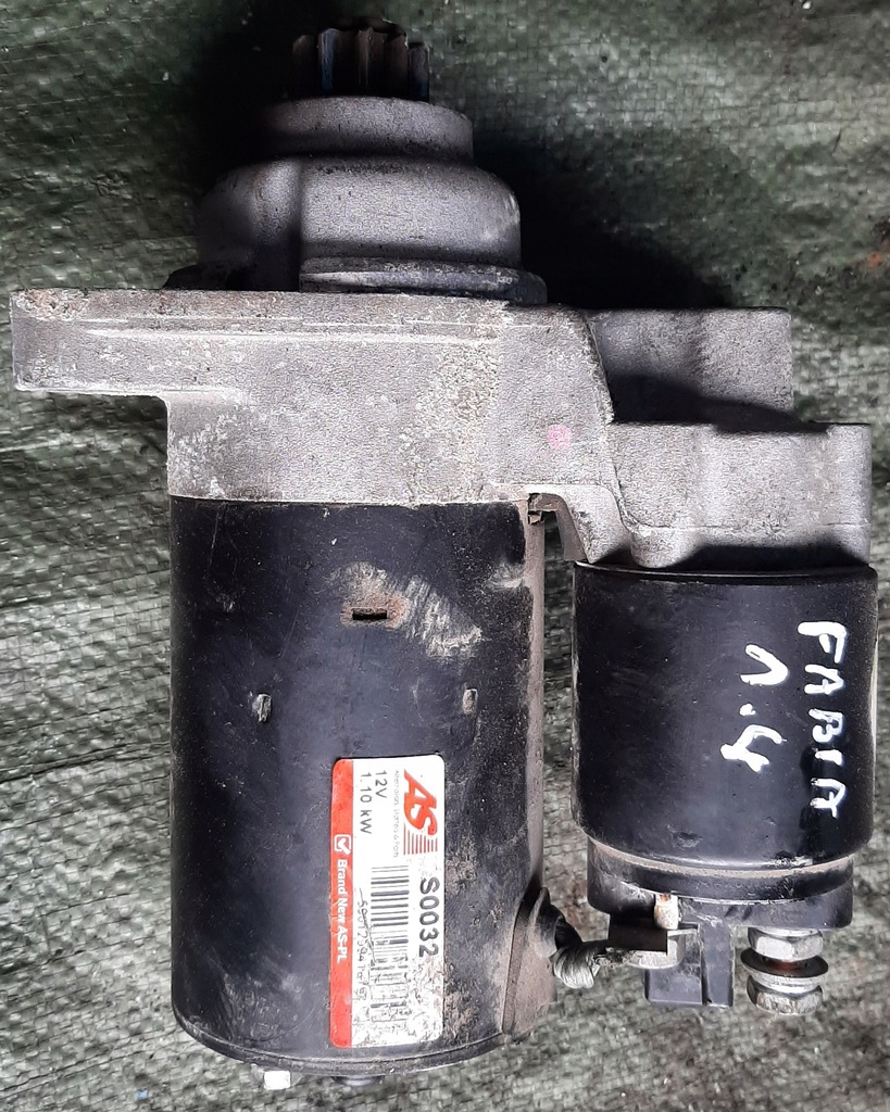 фото №1, Skoda fabia 1.4 75 km стартер as