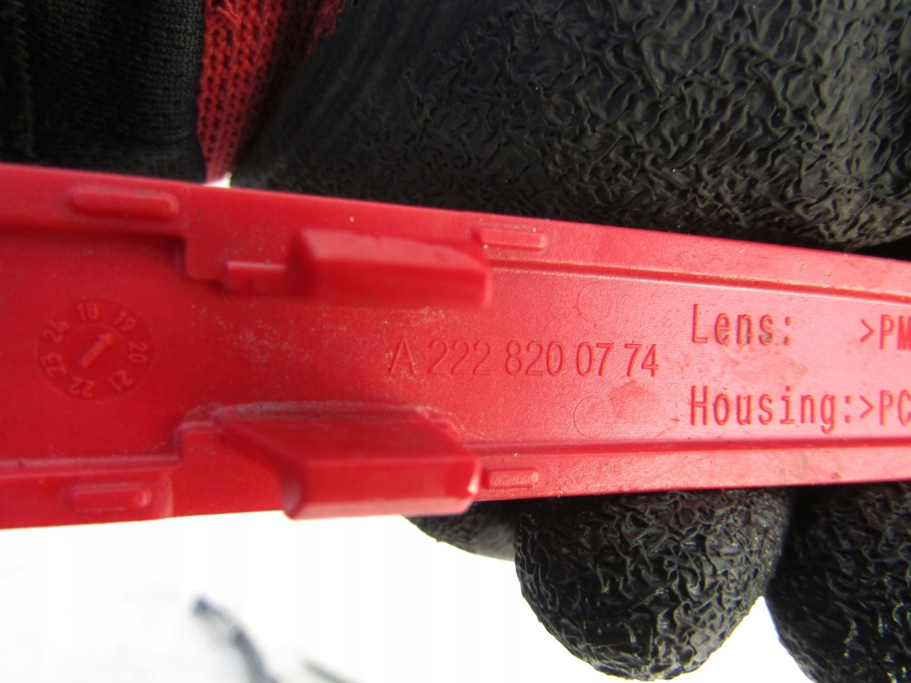 фото №8, Хром отражатель задняя mercedes s-klasa w222 13-17 amg