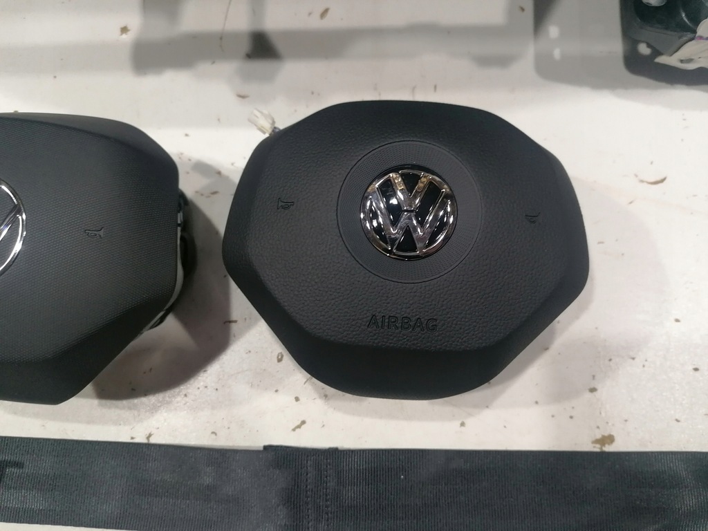 фото №7, Volkswagen vw t-cross приборная панель консоль подушка безопасности подушки безопасности ремни оригинал nowa