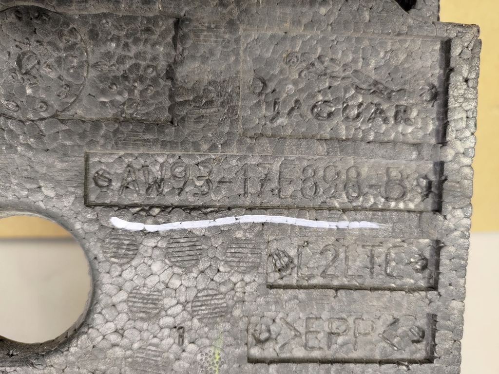 фото №11, Абсорбер бампер перед jaguar xj 351 xj351 lata 2009-2015 aw93-17e898-b