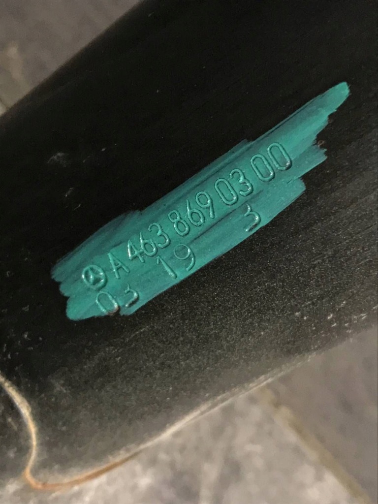 фото №13, Защита колеса запасного mercedes g-klasa w463 a4638690300 a4638981700