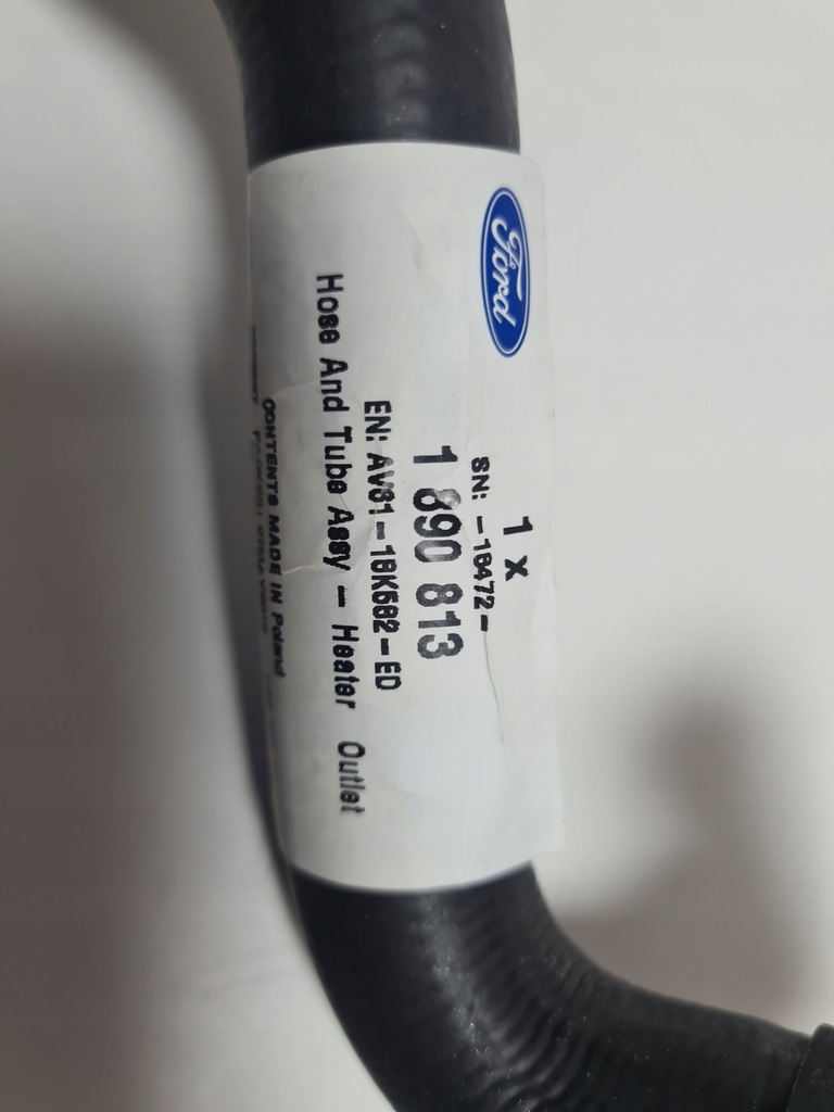 фото №10, B84- труба охлаждение шланг wody ford av61-18k582-ed , 1890813