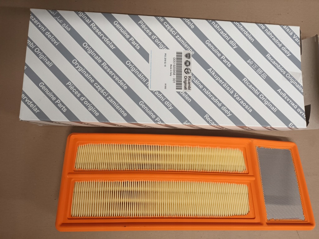 фото №1, Фільтр повітря alfa romeo mito fiat 1,3d оригінальний номер