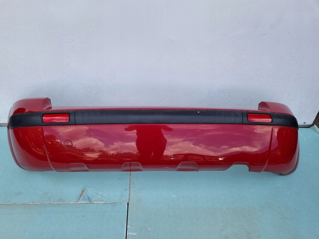 фото №1, Citroen c3 pluriel бампер задняя kjf красный