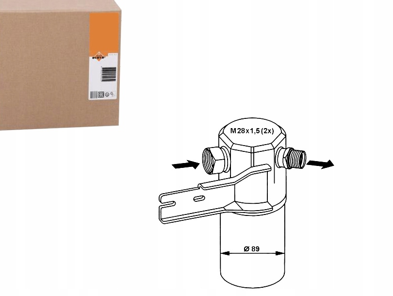 фото №1, Nrf 33132 осушитель, кондиционер