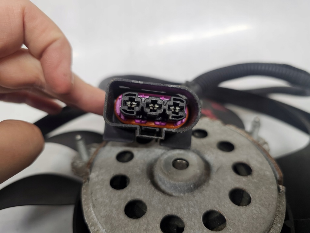 фото №10, Volskwagen вентилятор радіатора 1j0959455m