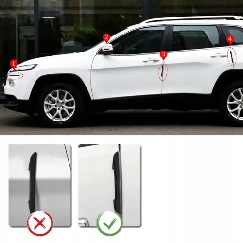 фото №6, 4x stopery відбійники відбійники накладки na двері автомобіля автомобіля