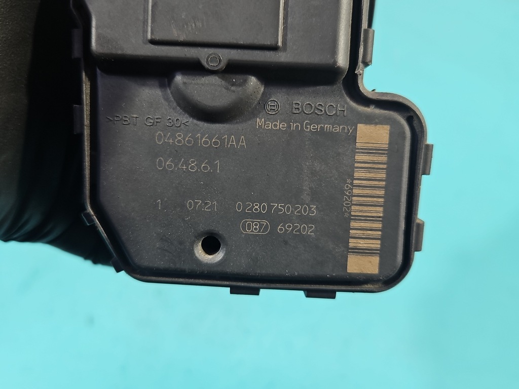 фото №7, Дроссельная заслонка jeep grand cherokee iii wk 04861661aa 0280750203 3.7 v6