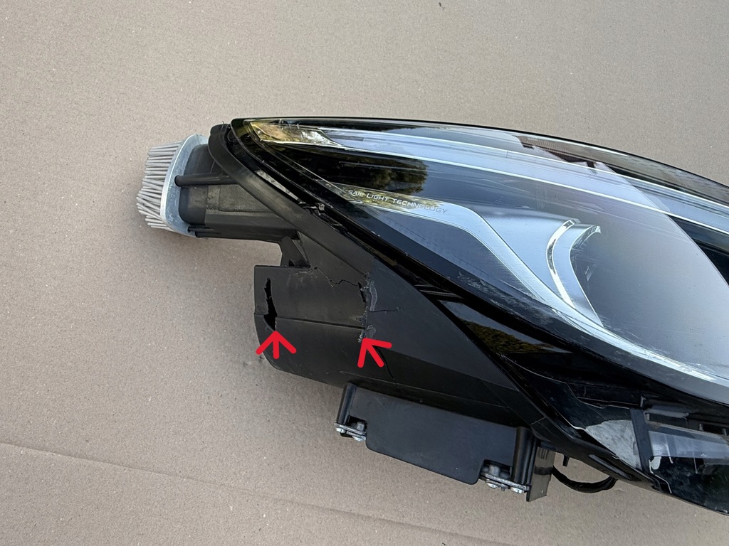 фото №10, Лампа права eu mg zs lift full led saic light технологія 2019 - 2024 .