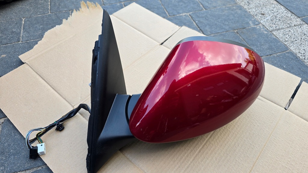 фото №1, Зеркало левая alfa romeo stelvio 12 pin лак 361