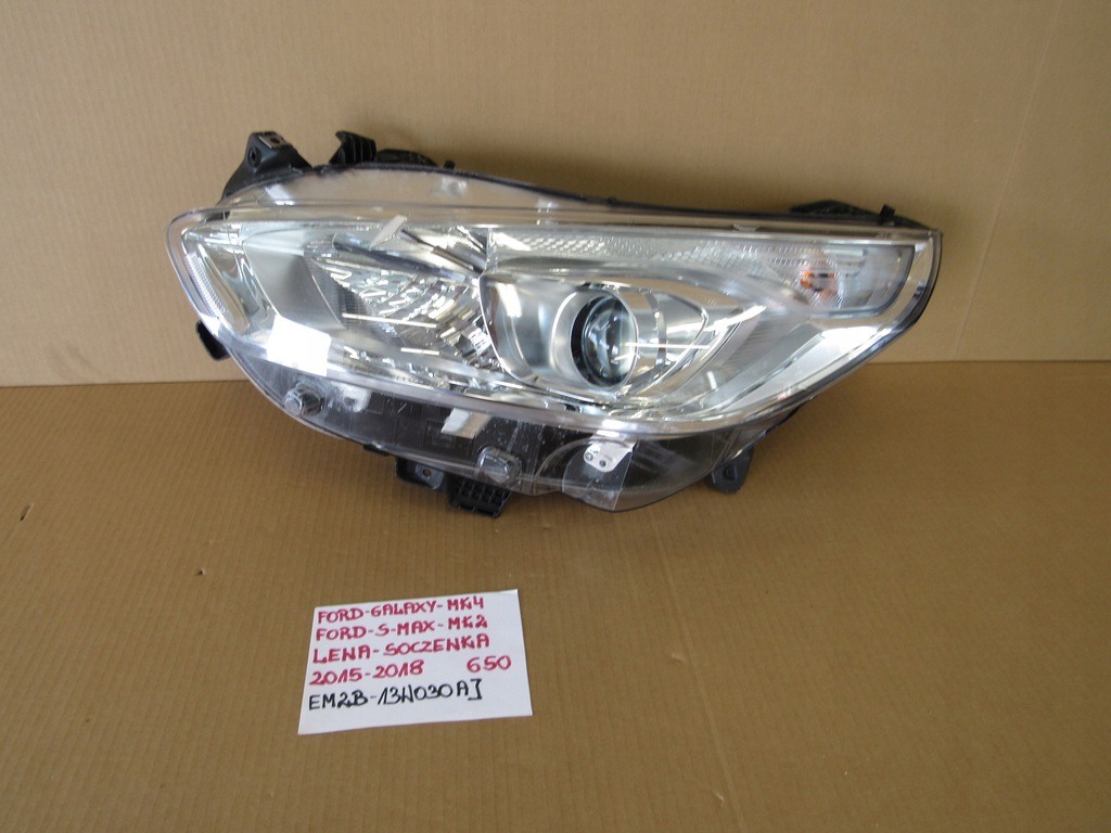 фото №1, Ford galaxy mk4 2015-2018 лампа лівий перед