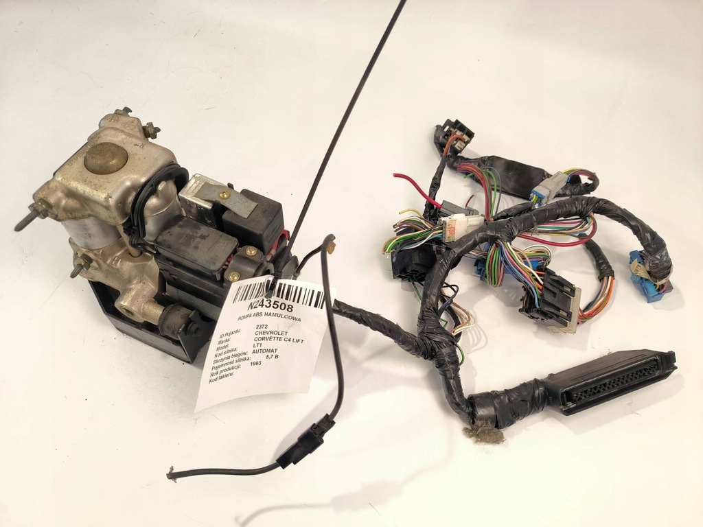 фото №1, Chevrolet corvette 1992 насос abs