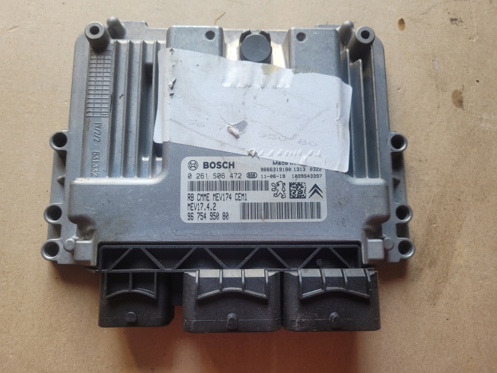 фото №1, Бортовой компьютер блок управления двигателя do peugeot citroen