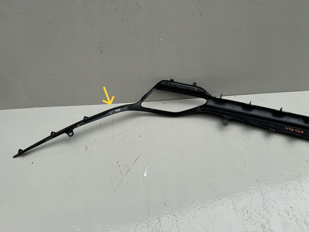 фото №13, Lexus ls 5 v 17r- дифузор спойлер накладка бампера задня задня 52169-50070