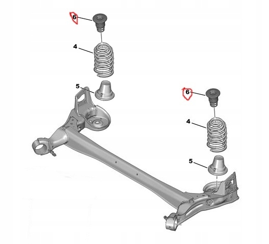 фото №4, Відбійник амортизатора задня c4 picasso peugeot 5008