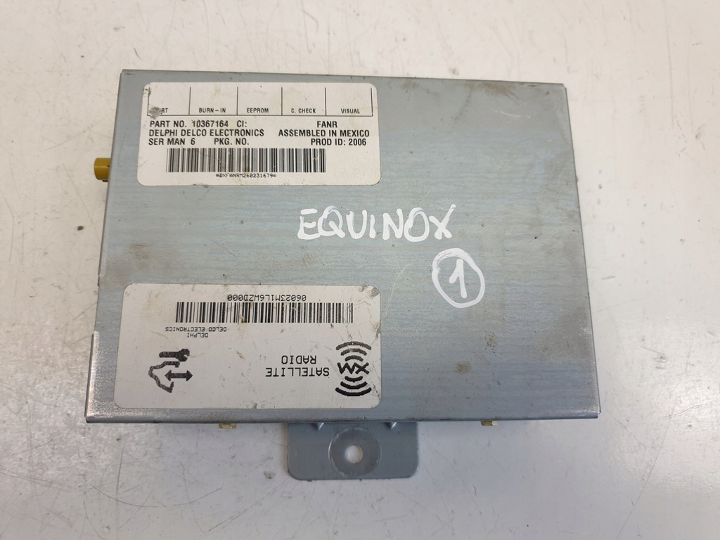 фото №1, Chevrolet equinox модуль радіо супутникового