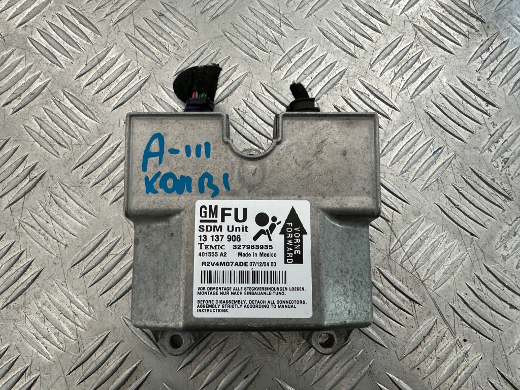 фото №1, Opel astra h датчик подушка безопасности 13137906