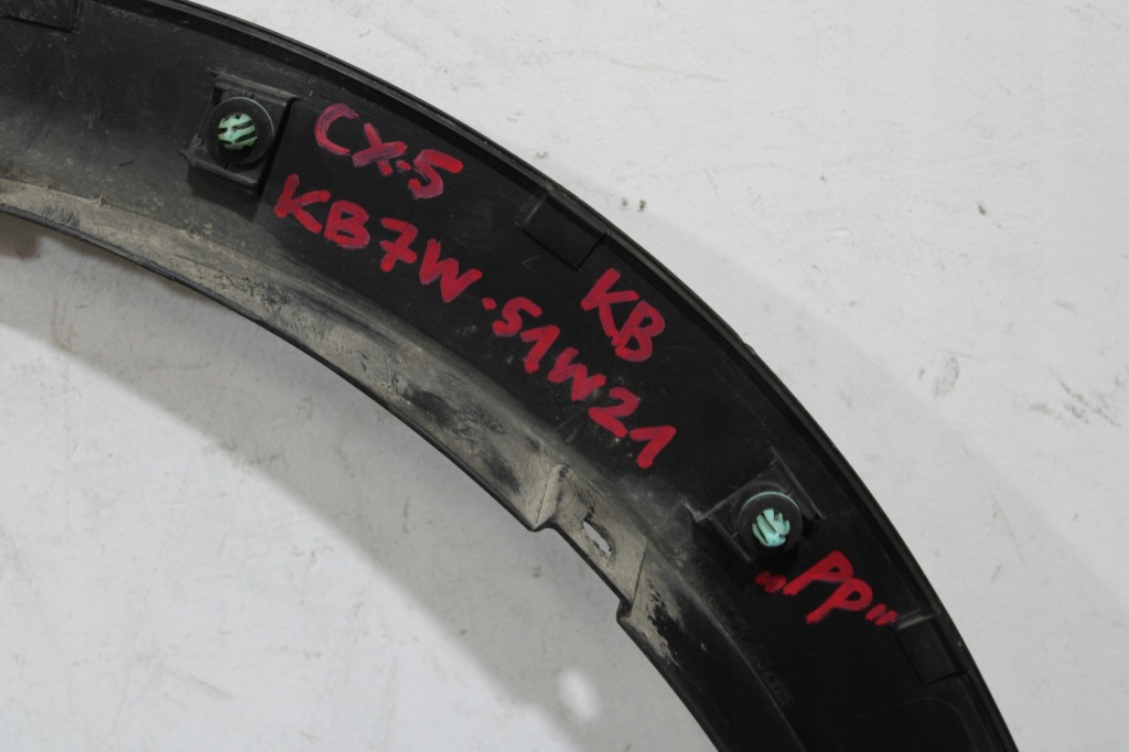 фото №6, Накладка молдинг крыла правый перед mazda cx5 ii 2 kb kf kb7w51w21