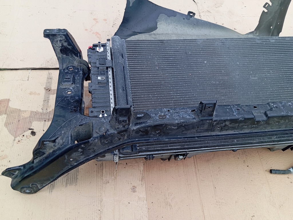 фото №14, Ford f-150 15- pas передний радиатор вентиляторы 3.5 v6 усилитель kpl