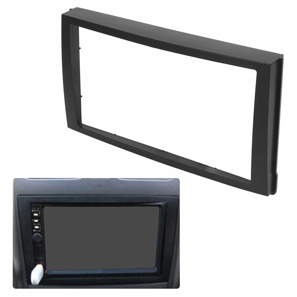 фото №6, 2 din радіо dvd з панель стерео набір ze рамка na панель приладова