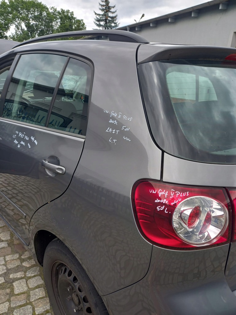 фото №5, Четверть правая, левая задняя vw golf v plus 2009r