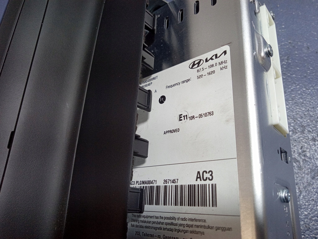 фото №6, Hyundai i30 iii радио заводской bluetooth 96150g4320