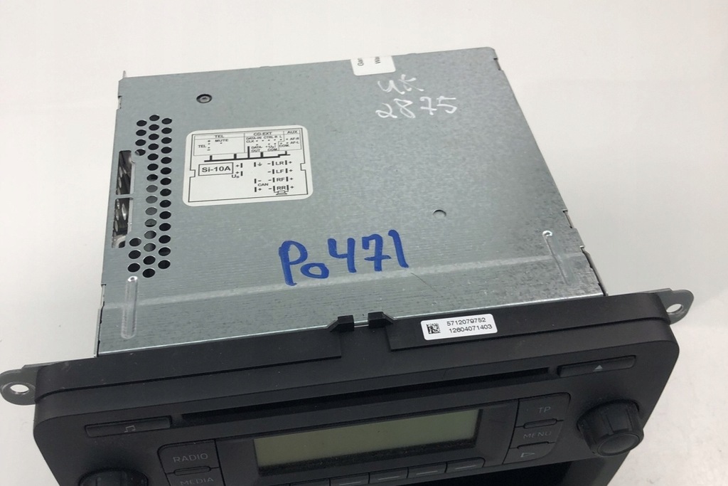 фото №1, Радио bez навигации skoda rapid na2 5j0035152d 2014