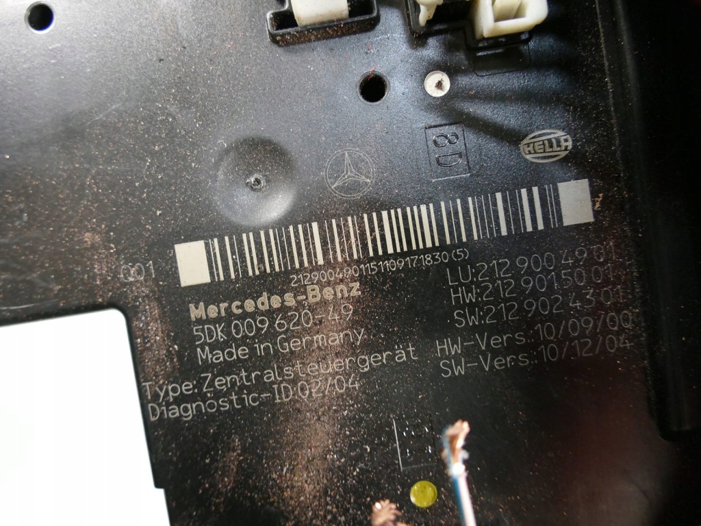 фото №4, Mercedes w212 2.2 cdi модуль sam коробка запобіжник.