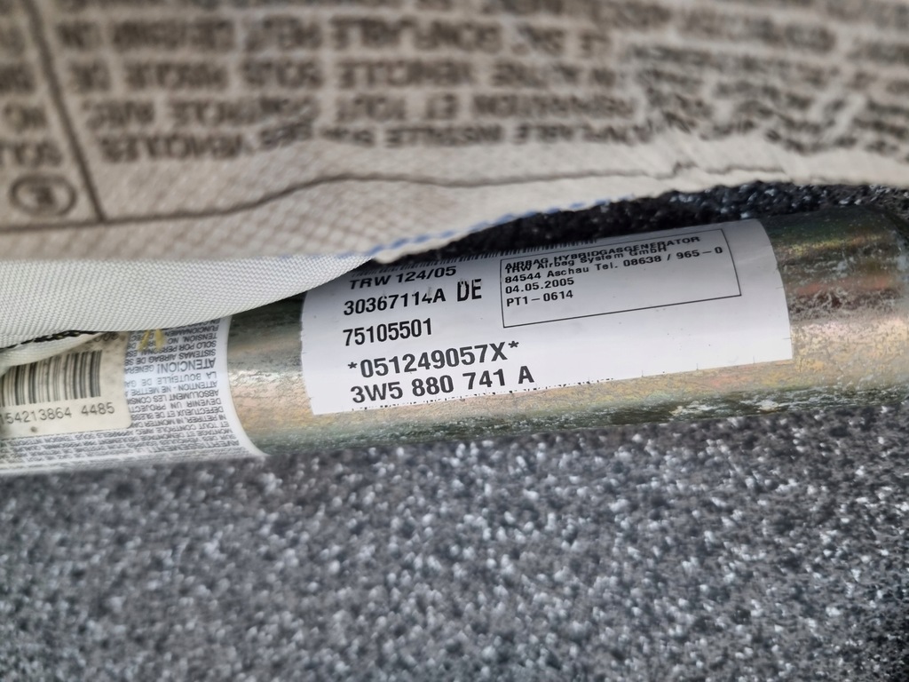 фото №5, Bentley continental flying supr подушка безопасности набор set