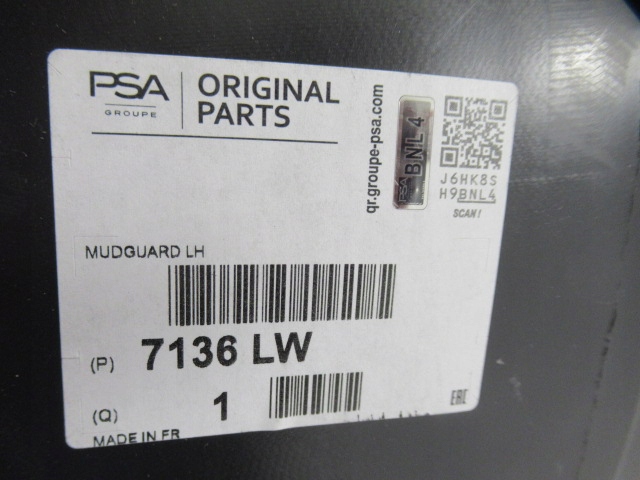 фото №7, Peugeot 3008 підкрилок ліва nowe nieuzywane