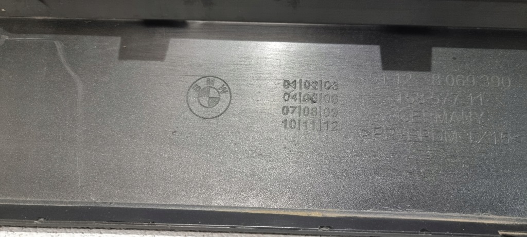 фото №11, Диффузор накладка бампера задняя bmw 3 g20 g21 m-pakiet 19-22