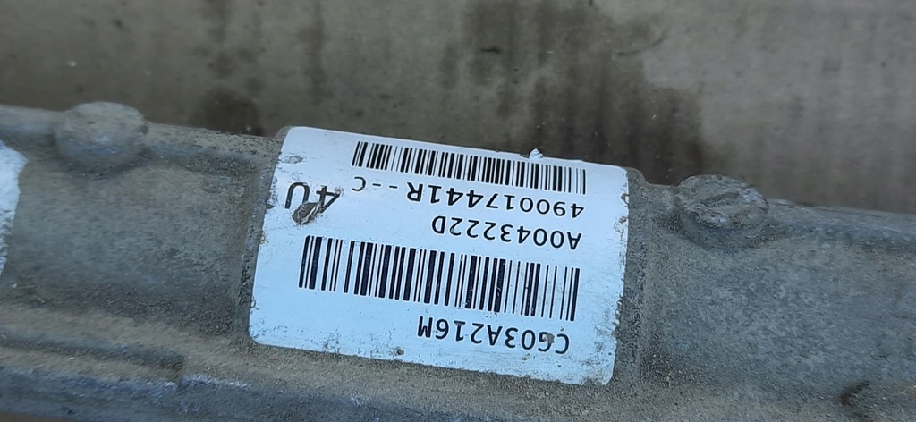 фото №6, Трансмиссия рулевая рулевая рейка renault megane iv 490017441r