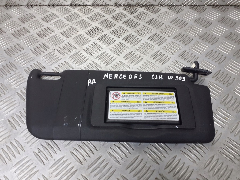 фото №1, Захист сонцезахисна права mercedes clk w209