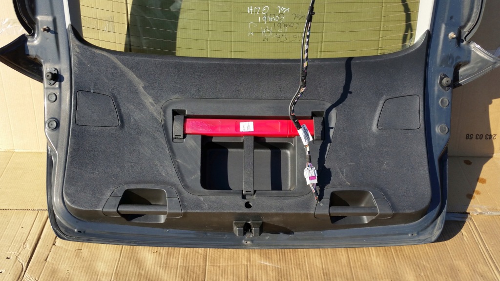 фото №10, Крышка багажника багажника opel astra j 4 iv kombi gwa