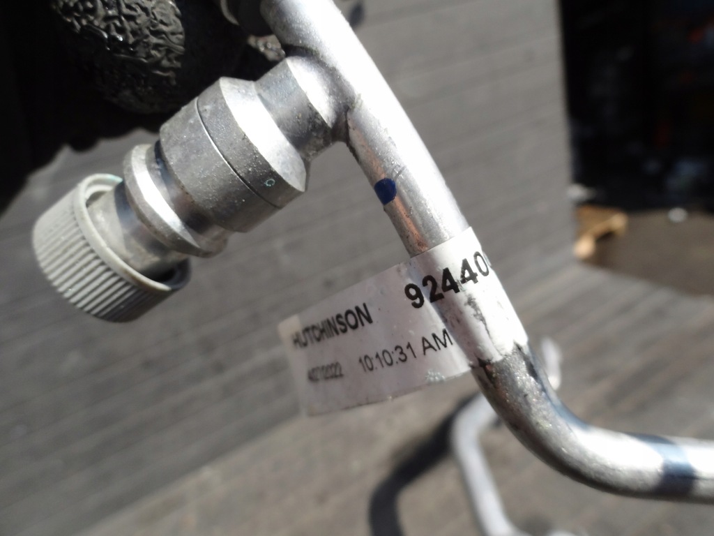 фото №5, Renault arkana 2022 1,3 tce шланг кондиционера 924400623r оригинал