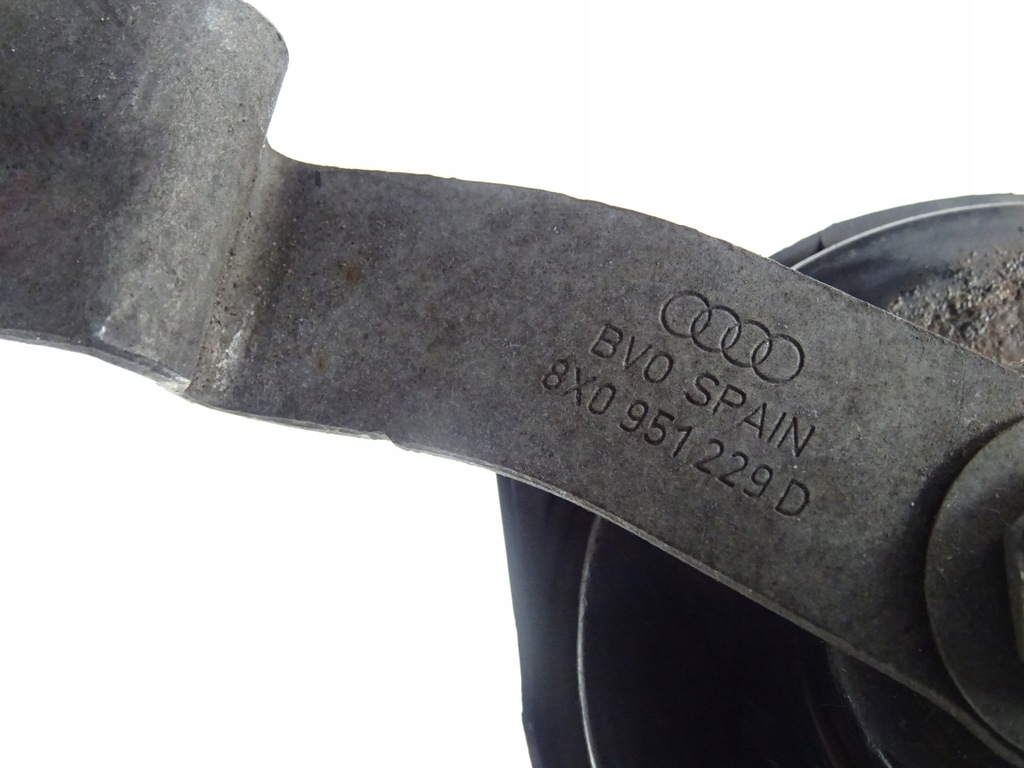 фото №7, Audi a1 8x lift 1.6tdi сирена сигналізація клаксон 8x0951209d кронштейн 8x0951229d