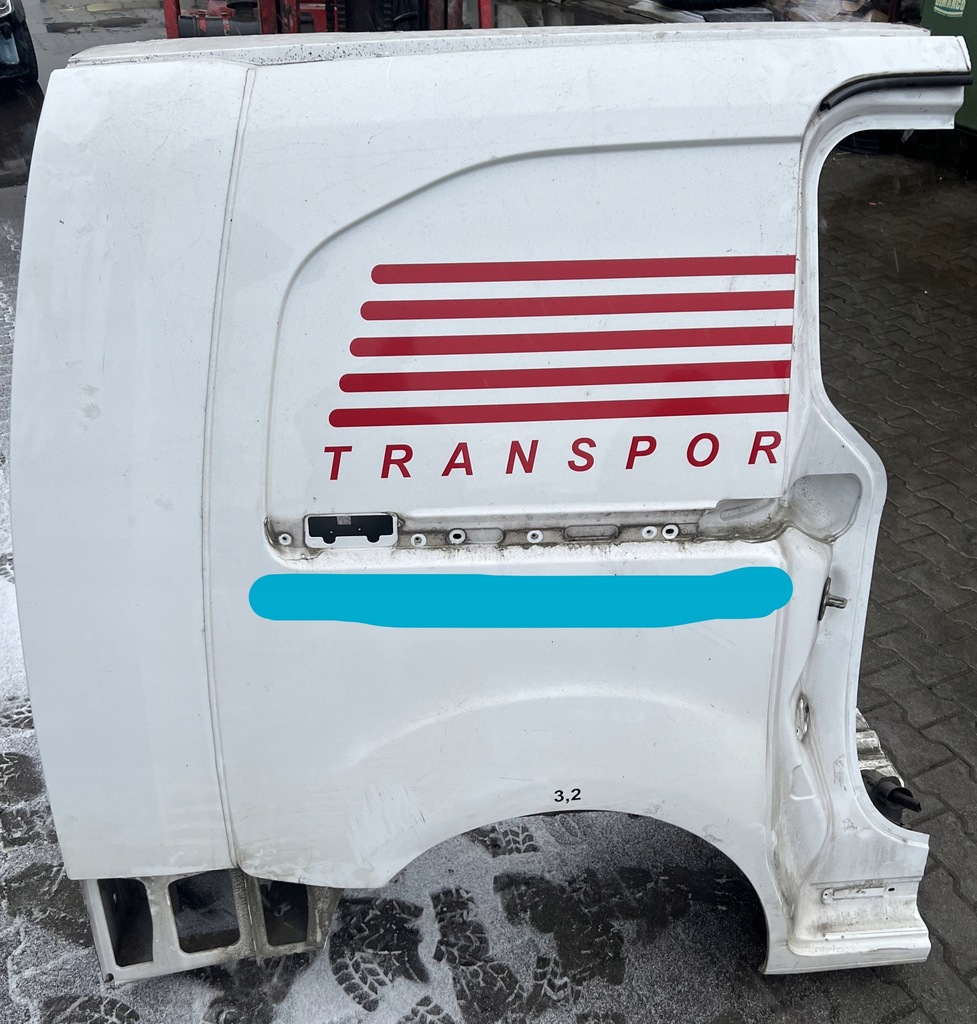 фото №1, Peugeot partner ii long крыло правый задняя четверть