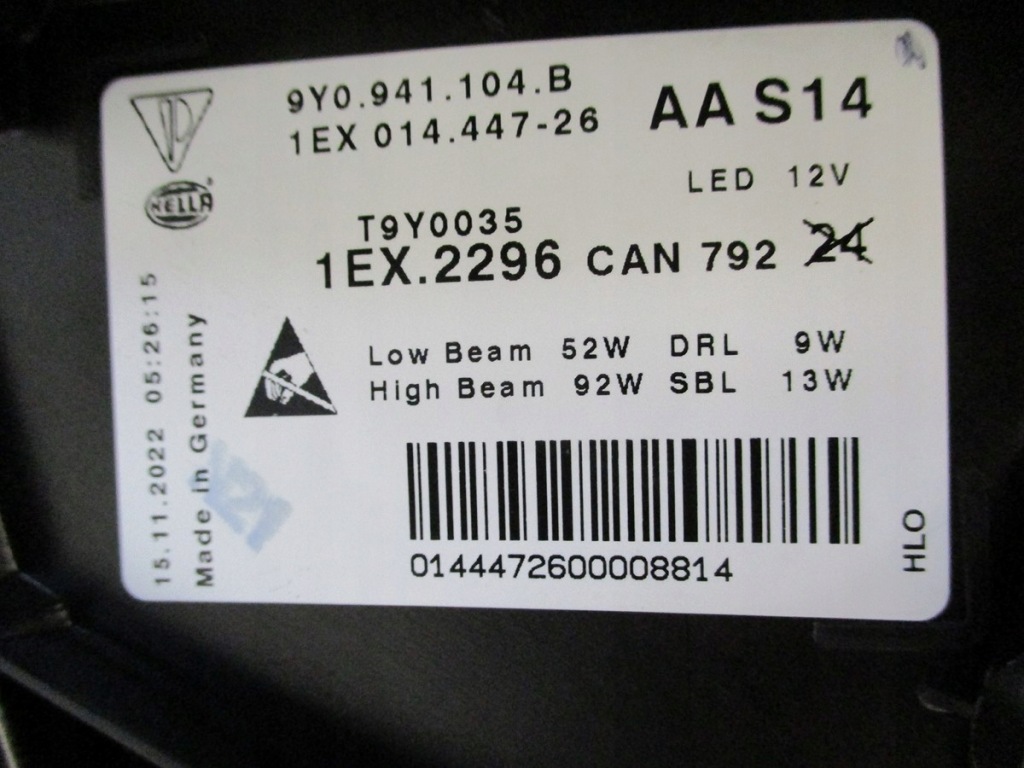 Фара cayenne 9y0 full led 9y0941104b Цена