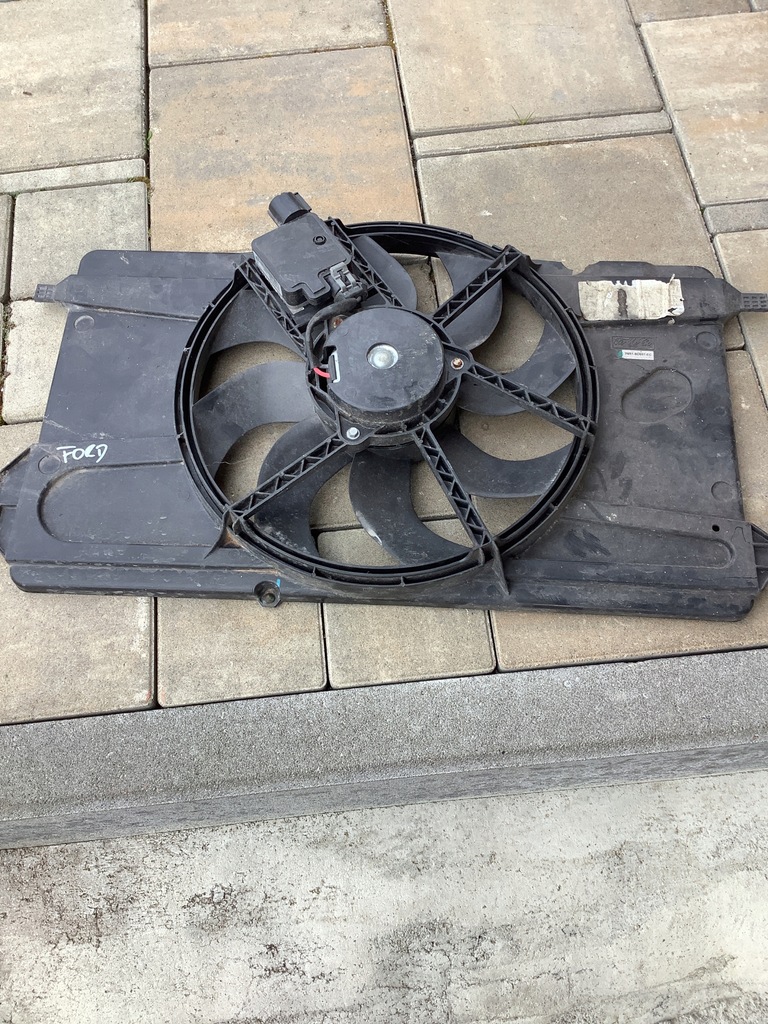 фото №1, Focus ii c-max модуль вентилятор 1.6 16v 2007 rok