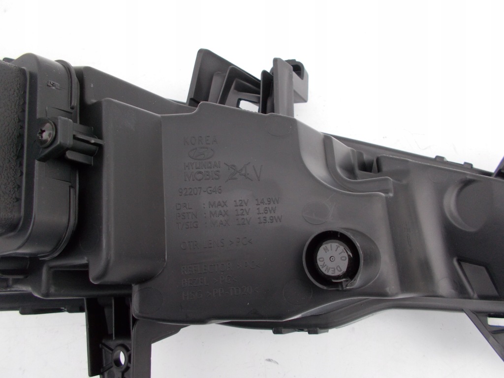 фото №9, Hyundai i30 i 30 iii 3 lift 21- противотуманная фара led drl левый 92207g4600 92207-g4600