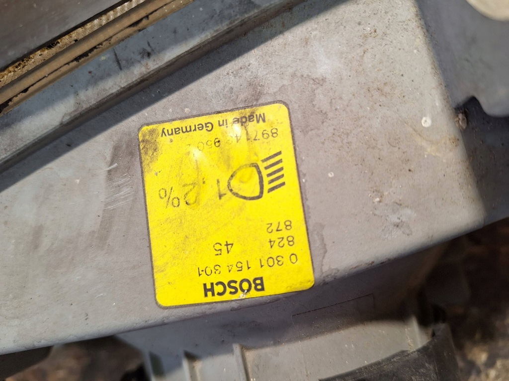 фото №7, Лампа ліва перед opel frontera b 98-02 europa 0301154301