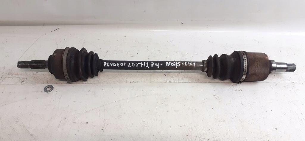 фото №1, Peugeot 207 1.4 vti 16v приводной вал левая