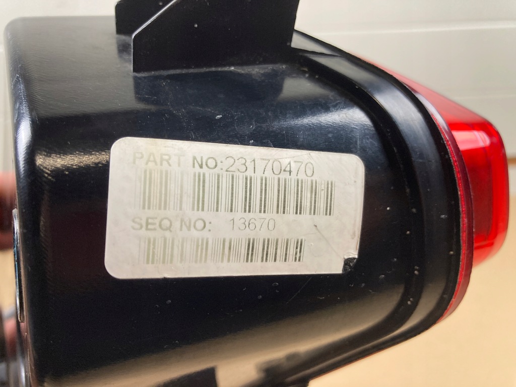 фото №15, Лампа права задня led chevrolet corvette c7