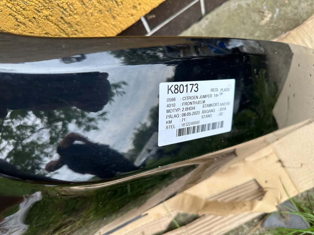 Ducato jumper 3 рестайлінг  14- капот передня оригінал Оригінал