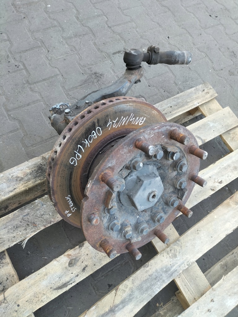 фото №1, Ступиця правий перед 22,5" 10 шпилька iveco stralis euro5 2006r