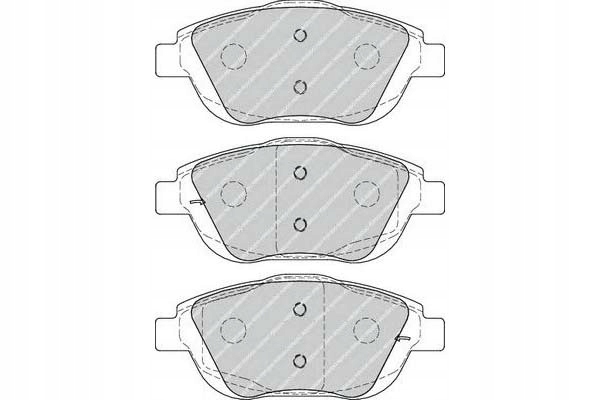 фото №1, Ferodo гальмівні колодки гальмівні citroen c3 aircross ii c3
