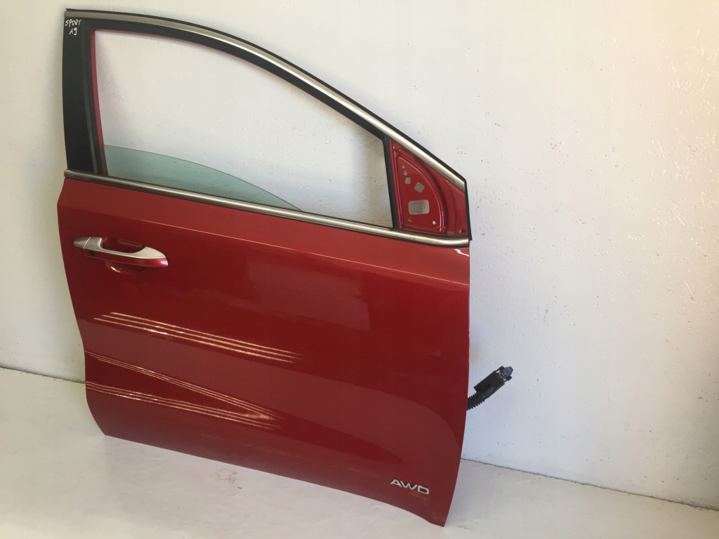 фото №4, Дверь перед правый kia sportage iv цвет a9