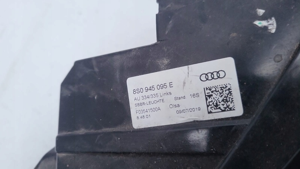 фото №8, Audi tt 8s tt s tt rs лампа ліва задня задня led 8s0945095e