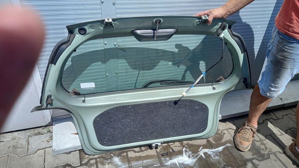 фото №9, Задняя крышка багажника toyota yaris i 03r