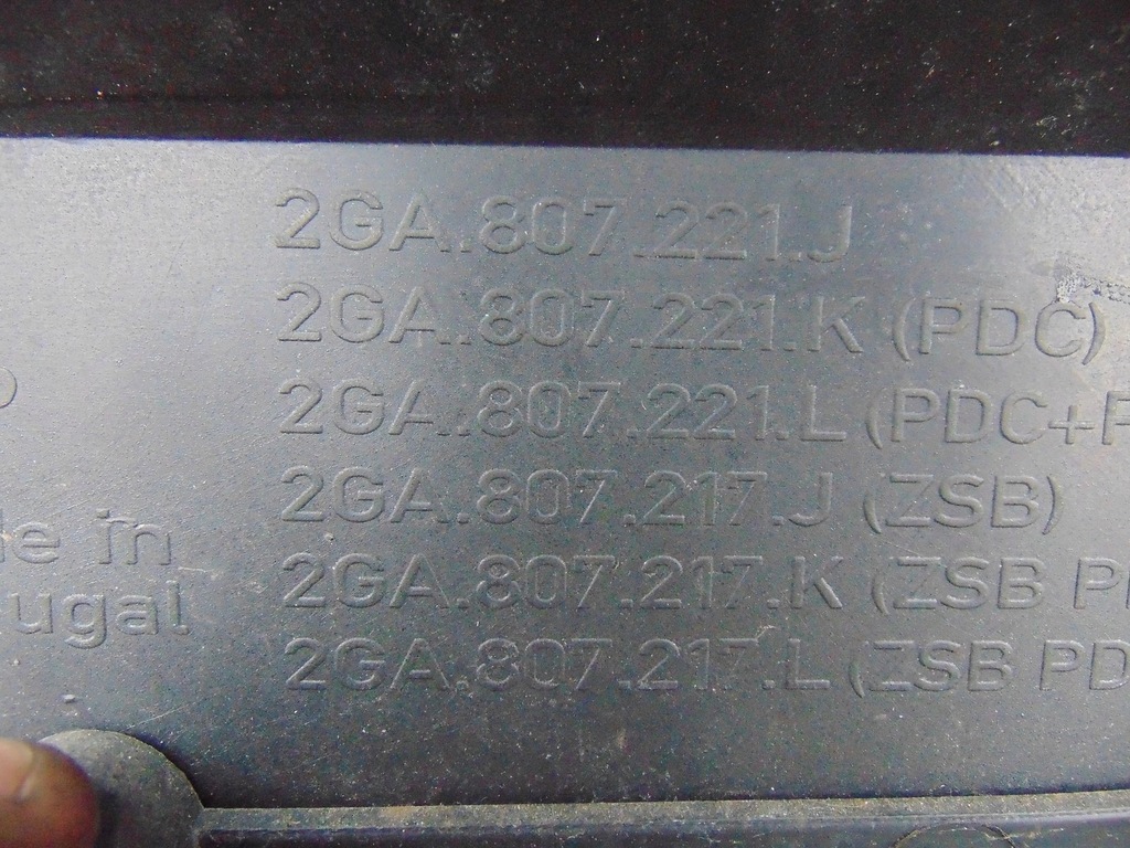 фото №14, Бампер перед vw t-roc 2ga807221j pod pdc